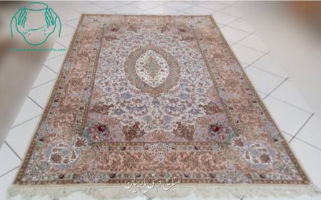 PRICE جفت فرش دستباف اصفهان Persian handmade carpet