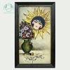 تابلو نقاشی خورشید خانم سبک قاجار