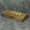 تخته نرد چوب گردو شطرنج منبت کاری