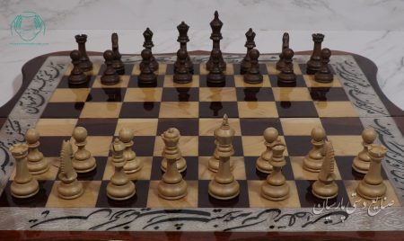 مهره شطرنج چوبی اعلی استاندارد 50