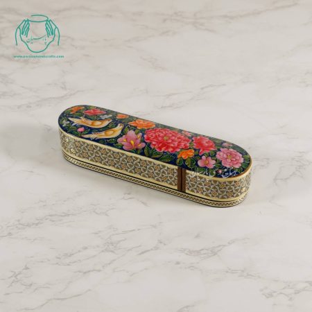 جاقلمی خوشنویسی خاتم نقاشی گل مرغ اعلی