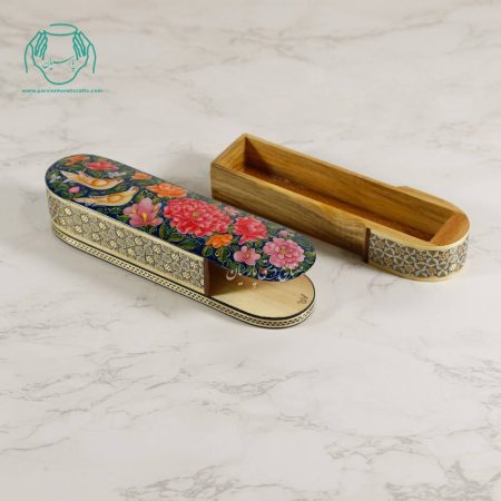 جاقلمی خوشنویسی خاتم نقاشی گل مرغ اعلی