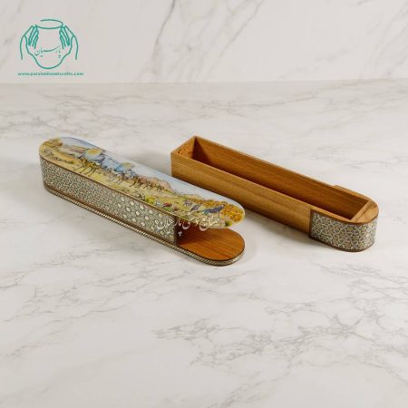 جامضرابی خاتم و نقاشی کاروان