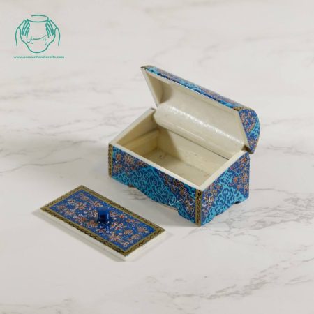 جعبه جواهرت استخوانی و نقاشی تذهیب