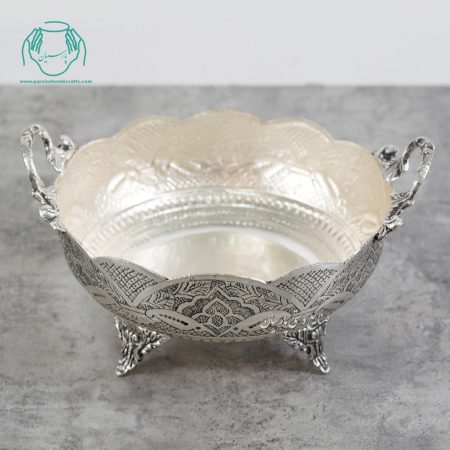 میوه خوری آب نقره متوسط (چهارپایه)