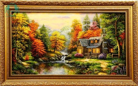 تابلو فرش دستبافت توماس کوهستان