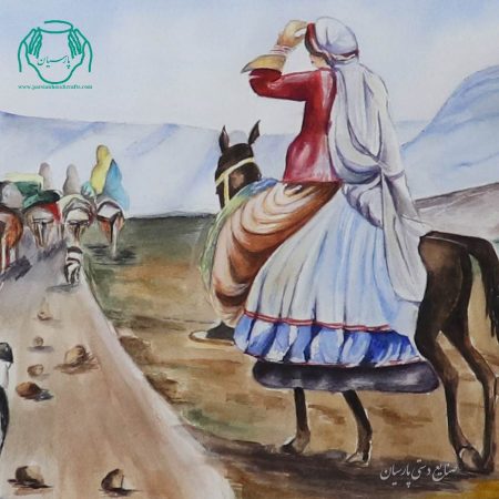 تابلو نقاشی ابرنگ کوج