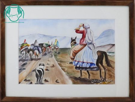 تابلو نقاشی ابرنگ کوج