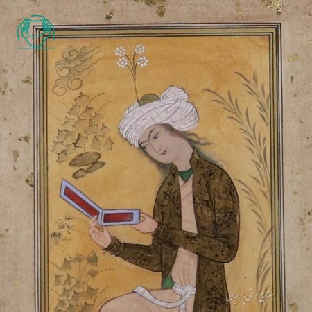 تابلو نقاشی زن صفویه