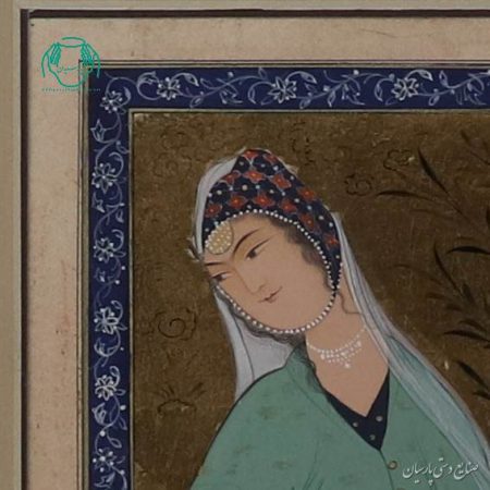 تابلو نقاشی زن مکتب اصفهان