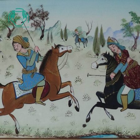 تابلو نقاشی چوگان