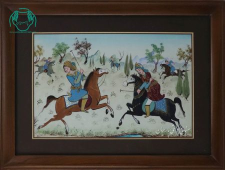 تابلو نقاشی چوگان