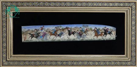 تابلو نقاشی چوگان ایلیات 2