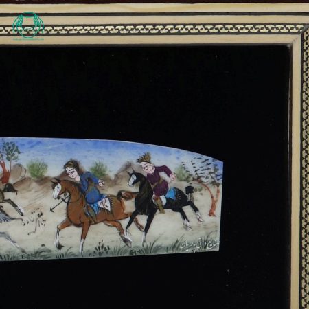 تابلو نقاشی چوگان ایلیات 2