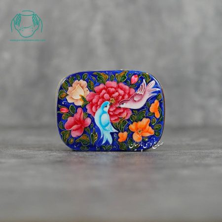 جاسکه ای خاتم و نقاشی گل و مرغ