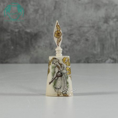 سرمه دان استخوانی هرمی نقاشی بزم 