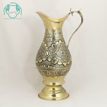 سماور برنجی قلمزنی - Image 3